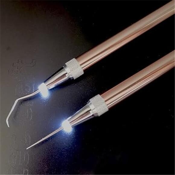 LED Weeding Tools for Vinyl with Light with Pin and Hook for Removing Tiny - Picture 7 of 7